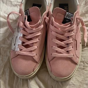 Golden goose light pink superstars AUTHENTIC